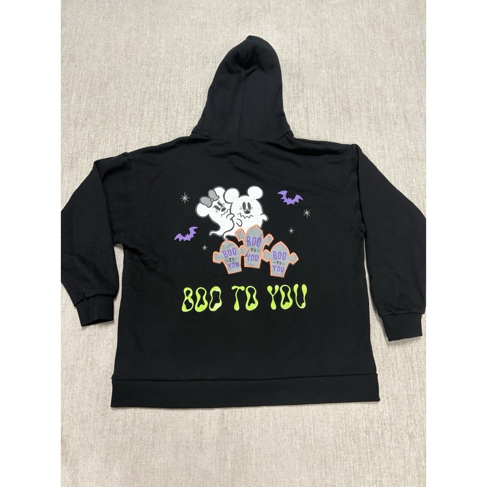 Tokyo Disney Resort Limited Ed Halloween 2024 Boo To You Hoodie Large Unisex